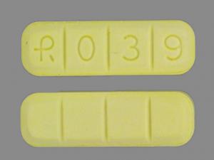 yellow xanax bar